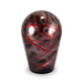 Billetworkz Automatic Shifter Black Smoke w/ Red Splash Fits Most Subaru CVT Models - BW-KNB-SUBAU-NO-BSRS-TT-PU2-WB-BLK - Subimods.com