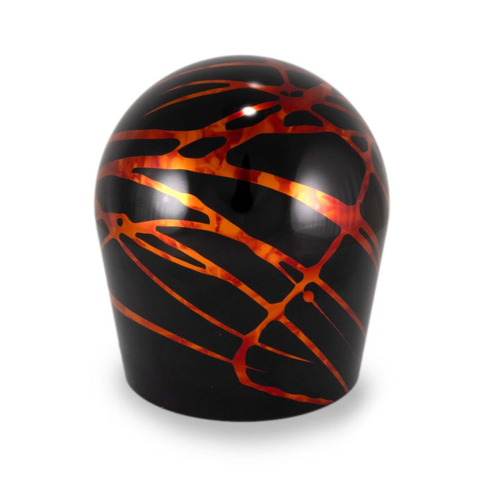 Billetworkz Automatic Shifter Black w/ Fire Splash Fits 19 - 24 Subaru Forester - BW-KNB-SUBAU-NO-BLKFS-ST-PU3-WB-BLK - Subimods.com