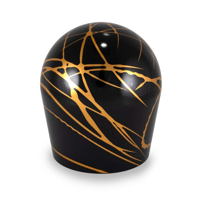 Billetworkz Automatic Shifter Black w/ Gold Splash Fits 19 - 24 Subaru Forester - BW-KNB-SUBAU-NO-BLKGS-ST-PU3-WB-BLK - Subimods.com