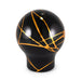 Billetworkz Automatic Shifter Black w/ Gold Splash Fits Most Subaru CVT Models - BW-KNB-SUBAU-NO-BLKGS-LB-PU2-WB-BLK - Subimods.com