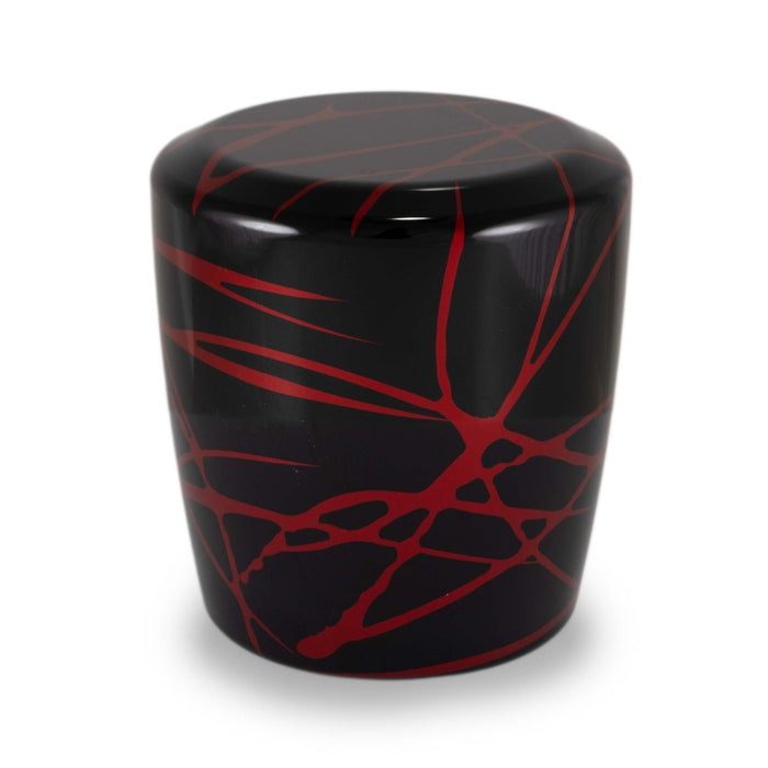 Billetworkz Automatic Shifter Black w/ Red Splash Fits Most Subaru CVT Models - BW-KNB-SUBAU-NO-BLKRS-SL-PU2-WB-BLK - Subimods.com