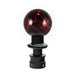 Billetworkz Automatic Shifter Black w/ Red Splash Fits Most Subaru CVT Models - BW-KNB-SUBAU-NO-BLKRS-SP-PD-WB-BLK - Subimods.com