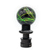 Billetworkz Automatic Shifter Black w/ Toxic Splash Fits Most Subaru CVT Models - BW-KNB-SUBAU-NO-BLKTS-SP-PU2-WB-BLK - Subimods.com