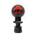Billetworkz Automatic Shifter CVT Pull - Up Lockout Fits Most Subaru Models - Red Cosmic Space - BW-KNB-SUBAU-NO-RC-SP-PU2-WB-BLK - Subimods.com