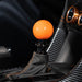 Billetworkz Automatic Shifter Gloss Orange Fits Most Subaru CVT Models - BW-KNB-SUBAU-NO-GORA-SP-PU2-WB-BLK - Subimods.com