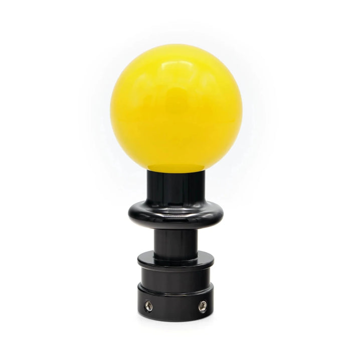 Billetworkz Automatic Shifter Gloss Yellow Fits Most Subaru CVT Models - BW-KNB-SUBAU-NO-GYEL-SP-PU2-WB-BLK - Subimods.com