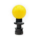 Billetworkz Automatic Shifter Gloss Yellow Fits Most Subaru CVT Models - BW-KNB-SUBAU-NO-GYEL-SP-PU2-WB-BLK - Subimods.com
