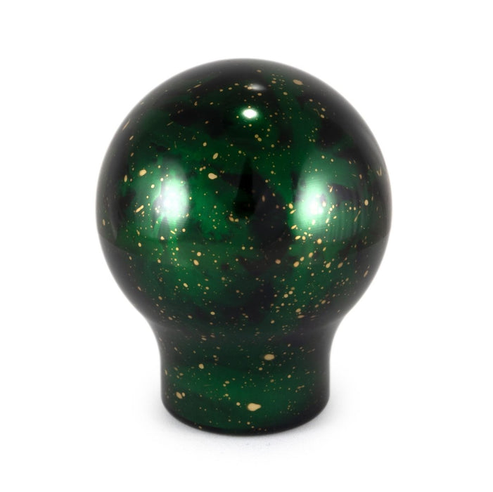 Billetworkz Automatic Shifter LHD 19 - 24 Subaru Forester CVT - Green Cosmic Space - BW-KNB-SUBAU-NO-GC-LB-PU3-WB-RED - Subimods.com