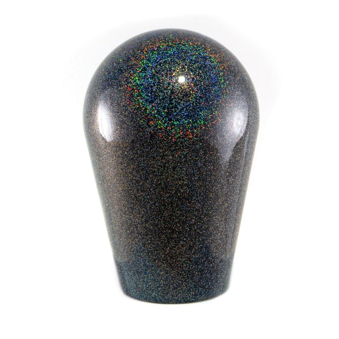 Billetworkz Automatic Shifter Pull - Up Lockout Fits Most Subaru CVT Models - Rainbow Sparkle - BW-KNB-SUBAU-NO-RBSP-TT-PU2-WB-BLK - Subimods.com