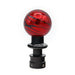 Billetworkz Automatic Shifter Pull - Up Lockout Fits Most Subaru CVT Models - Red w/ Black Splash - BW-KNB-SUBAU-NO-REDBS-SP-PU2-WB-BLK - Subimods.com