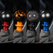 Billetworkz Automatic Shifter Titanium Torched Fits Most Subaru CVT Models - BW-KNB-SUBAU-NO-TIT-SP-PU3-WB-BLK - Subimods.com