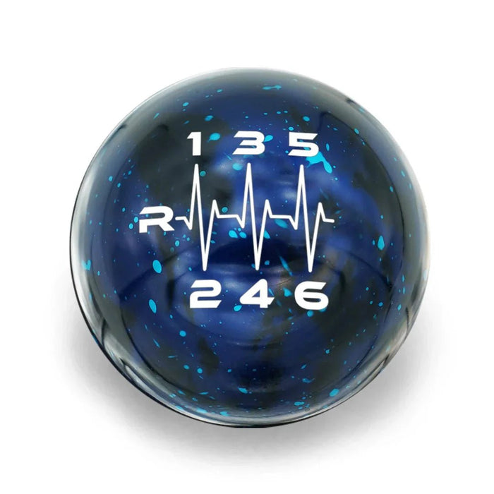 Billetworkz Cosmic Space 6 Speed Heartbeat Shift Knob Fits Most Subaru BRZ / Toyota GR86 Models - Cosmic Space - BW-KNB-BRZ2-HB6-BC-AP - Subimods.com