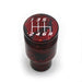 Billetworkz Cosmic Space 6 Speed Jail - Prison Engraving Shift Knob Fits Most Subaru Models - BW-KNB-SUB6-JAIL-BC-SP - Subimods.com