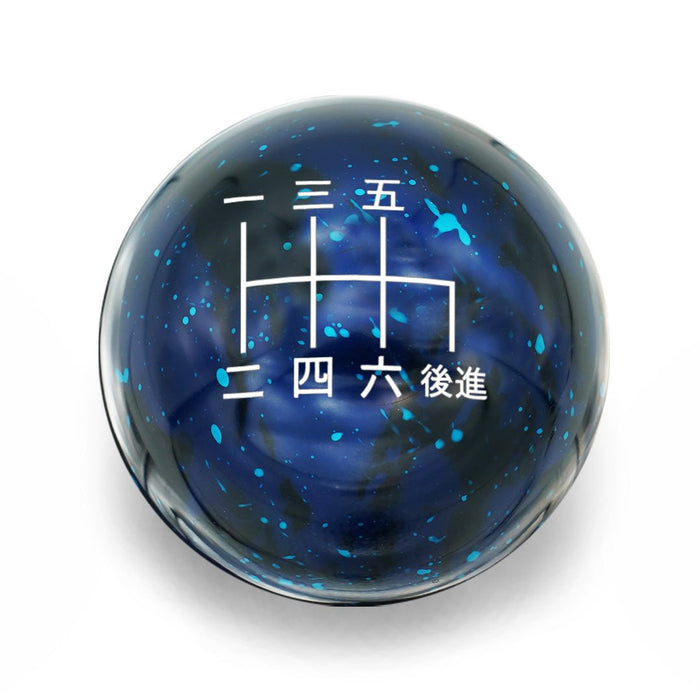 Billetworkz Cosmic Space 6 Speed Japanese Shift Knob Fits Most Subaru Models - BW-KNB-SUB6-JAP6-BC-SP - Subimods.com