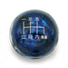 Billetworkz Cosmic Space 6 Speed Japanese Shift Knob Fits Most Subaru Models - BW-KNB-SUB6-JAP6-BC-SP - Subimods.com