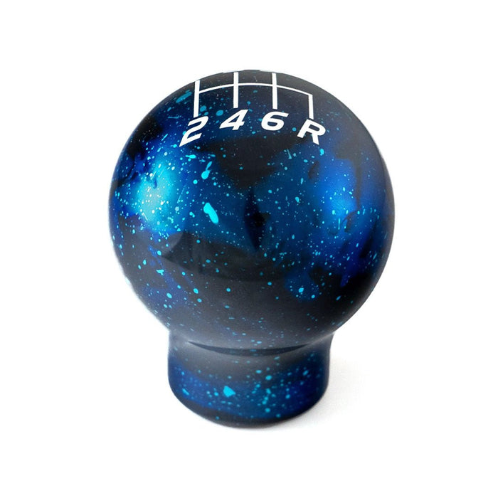 Billetworkz Cosmic Space 6 Speed Velocity Shift Knob Fits Most 15 - 25 Subaru WRX Models - BW-KNB-WRX6-VEL6-BC-SP - Subimods.com