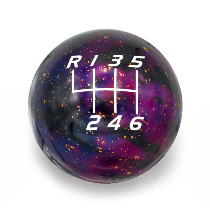 Billetworkz Cosmic Space 6 Speed Velocity Shift Knob Fits Most BRZ / FRS / 86 Models - BW-KNB-BRZ1-VEL6-PC-SP - Subimods.com