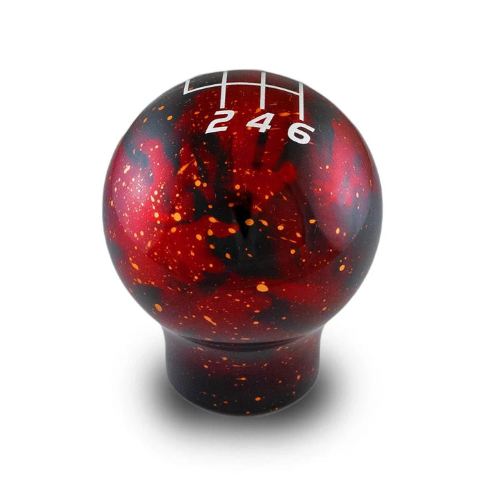 Billetworkz Cosmic Space 6 Speed Velocity Shift Knob Fits Most BRZ / FRS / 86 Models - BW-KNB-BRZ1-VEL6-RC-SP - Subimods.com