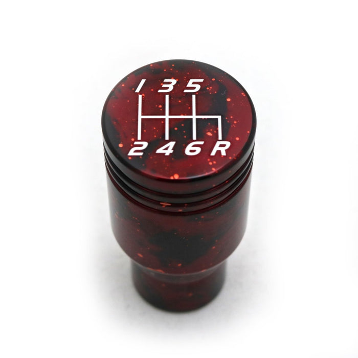 Billetworkz Cosmic Space 6 Speed Velocity Shift Knob Fits Most Subaru Models - BW-KNB-SUB6-VEL6-RC-SP - Subimods.com