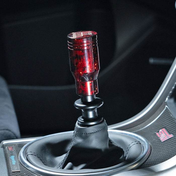 Billetworkz Cosmic Space 6 Speed Velocity Shift Knob Fits Most Subaru STI Models - BW-KNB-STI-VEL6-RC-SP - Subimods.com