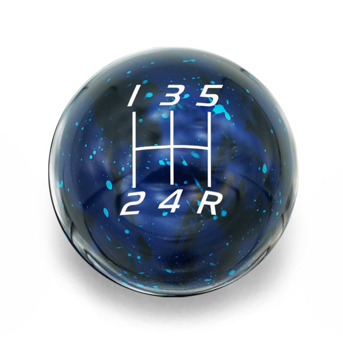 Billetworkz Cosmic Space Weighted Shift Knob 5 Speed Fits Most Subaru Models - BW-KNB-SUB5-VEL5-BC-SP - Subimods.com