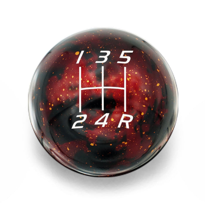 Billetworkz Cosmic Space Weighted Shift Knob 5 Speed Fits Most Subaru Models - BW-KNB-SUB5-VEL5-RC-SP - Subimods.com