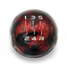 Billetworkz Cosmic Space Weighted Shift Knob 5 Speed Heartbeat Engraving Fits Most Subaru Models - BW-KNB-SUB5-HB5-RC-SP - Subimods.com