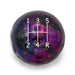 Billetworkz Cosmic Space Weighted Shift Knob 5 Speed Standard Engraving Fits Most Subaru Models - BW-KNB-SUB5-STD5-PC-SP - Subimods.com
