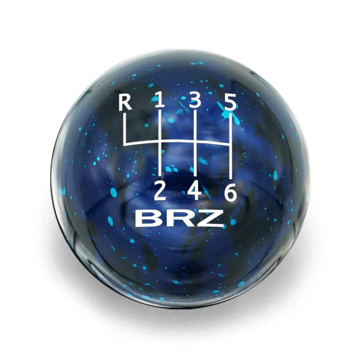 Billetworkz Cosmic Space Weighted Shift Knob 6 Speed Standard Engraving 13 - 21 Subaru BRZ / 13 - 21 Scion FR - S / 13 - 21 Toyota 86 - BW-KNB-BRZ1-BRZE-BC-SP - Subimods.com
