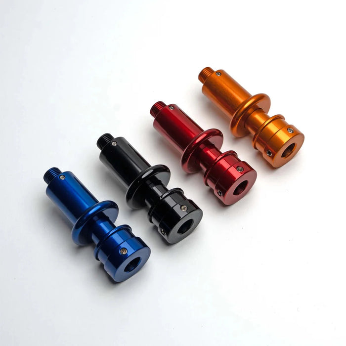 Billetworkz CVT Shift Knob Adapter 2022 - 2025 WRX / 2024 Crosstrek / 2025 - 2026 Forester / 2024 Impreza / 2015 - 2025 Legacy / 2015 - 2025 Outback - BW-AA-SUBAU-PD-NB-BLU - Subimods.com