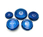 Billetworkz Engine Bay Cap Set 2015 - 2021 STI - BW-EBCZ-SUB-VASTI-BLU-E - Subimods.com