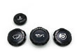 Billetworkz Engine Bay Cap Set 2015 - 2025 WRX - BW-EBCZ-SUB-VAWRX-BLK-E - Subimods.com