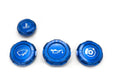 Billetworkz Engine Bay Cap Set 2015 - 2025 WRX - BW-EBCZ-SUB-VAWRX-BLU-E - Subimods.com