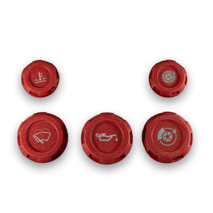 Billetworkz Engine Bay Cap Set Manual Transmission Models 2013 - 2025 BRZ / 2022 - 2025 GR86 / 2013 - 2016 FR - S / 2012 - 2020 GT86 - BW-EBCZ-SUB-BRZM-RWR-E - Subimods.com