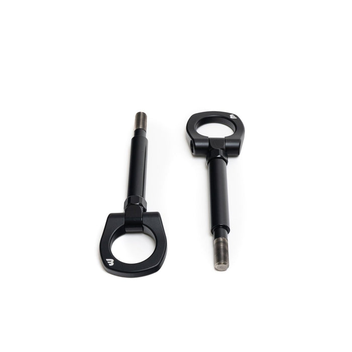 Billetworkz Front & Rear Tow Hook 2018-2021 WRX / 2018-2021 STI - BW-TOWR-SUB-VA2-FR-MBLK - Subimods.com