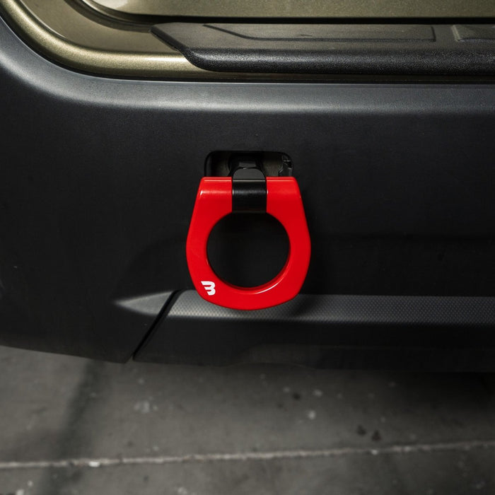 Billetworkz Front & Rear Tow Hook 2020-2025 Outback - BW-TOWR-SUB-OBT1-FR-HYBL - Subimods.com