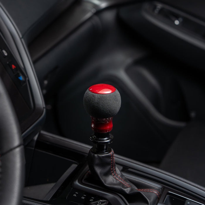 Billetworkz Fusion Automatic Shifter Fits Most Subaru CVT Models - Black / Blue / Red - BW-KNB-SUBAU-NO-CRED-FUA-PD-WB-BLK - Subimods.com