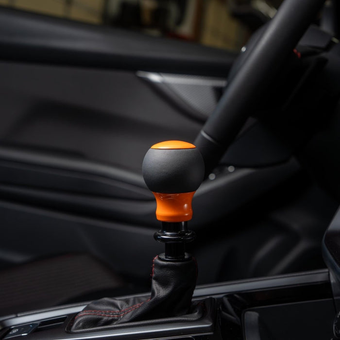 Billetworkz Fusion Automatic Shifter Fits Most Subaru CVT Models - Black / Blue / Red - BW-KNB-SUBAU-NO-GORA-FUL-PD-WB-BLK - Subimods.com