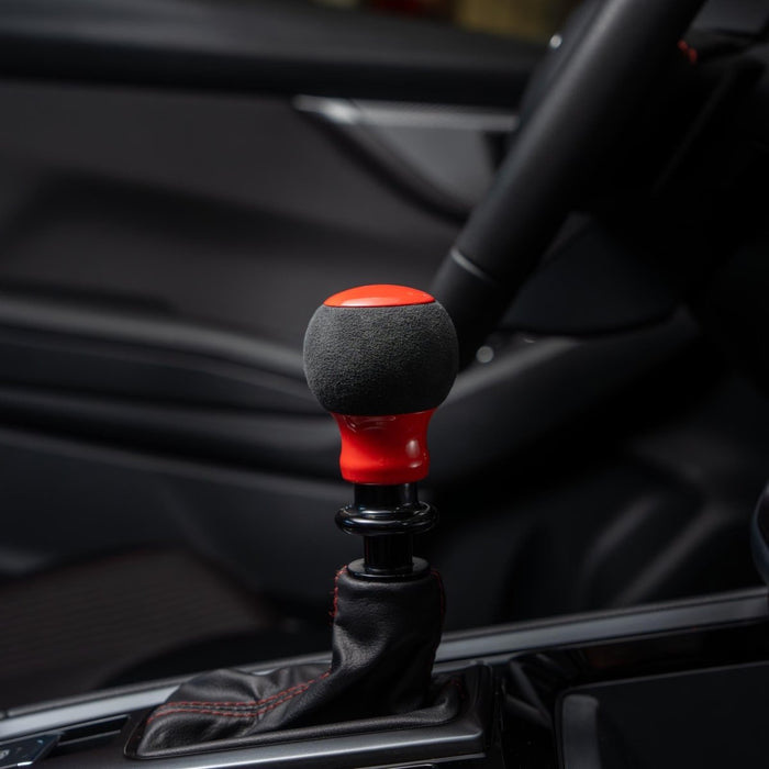 Billetworkz Fusion Automatic Shifter Fits Most Subaru CVT Models - Black / Blue / Red - BW-KNB-SUBAU-NO-GRED-FUA-PD-WB-BLK - Subimods.com