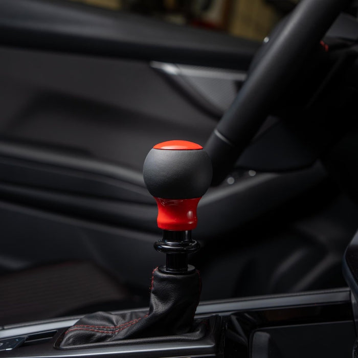 Billetworkz Fusion Automatic Shifter Fits Most Subaru CVT Models - Black / Blue / Red - BW-KNB-SUBAU-NO-GRED-FUL-PD-WB-BLK - Subimods.com