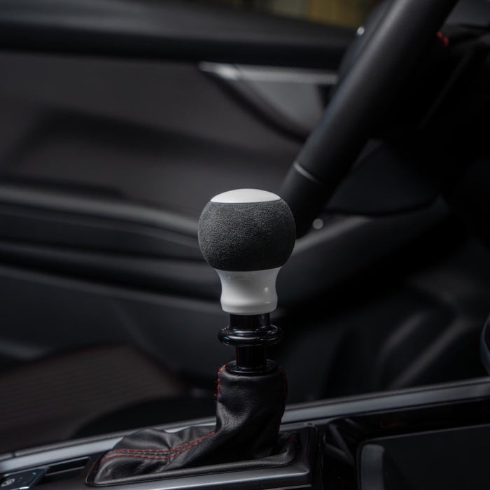 Billetworkz Fusion Automatic Shifter Fits Most Subaru CVT Models - Black / Blue / Red - BW-KNB-SUBAU-NO-GWHT-FUA-PD-WB-BLK - Subimods.com
