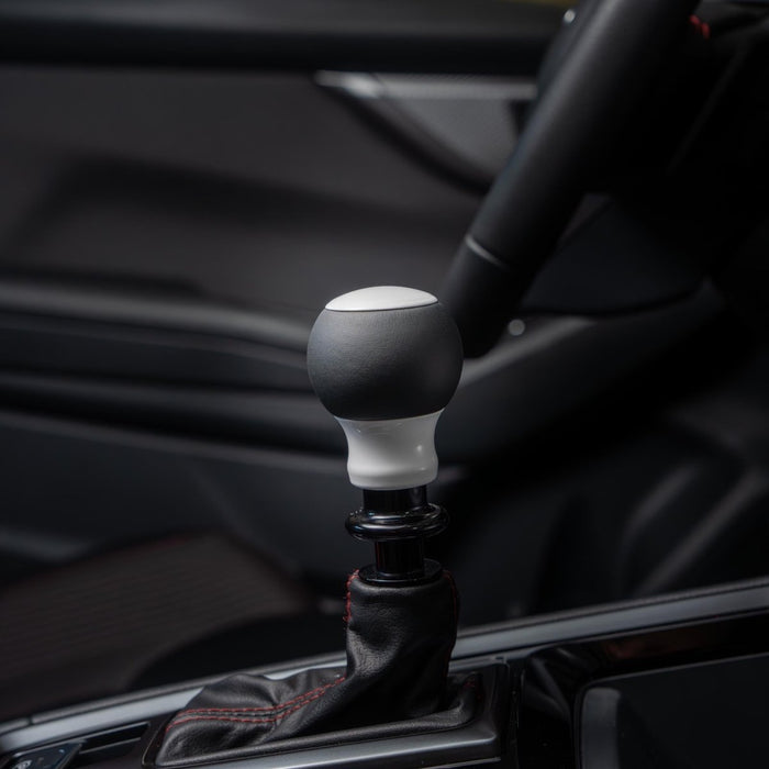 Billetworkz Fusion Automatic Shifter Fits Most Subaru CVT Models - Black / Blue / Red - BW-KNB-SUBAU-NO-GWHT-FUL-PD-WB-BLK - Subimods.com