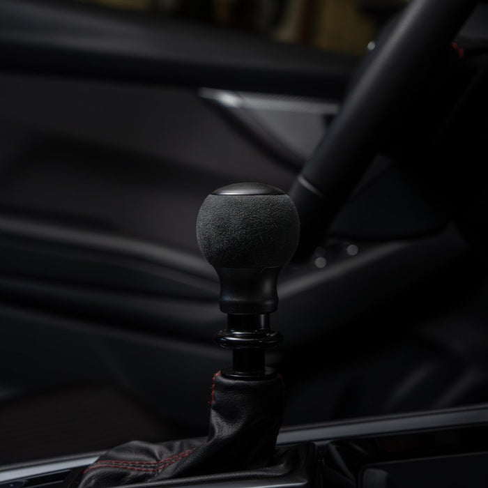 Billetworkz Fusion Automatic Shifter Fits Most Subaru CVT Models - Black / Blue / Red - BW-KNB-SUBAU-NO-MBLK-FUA-PD-WB-BLK - Subimods.com