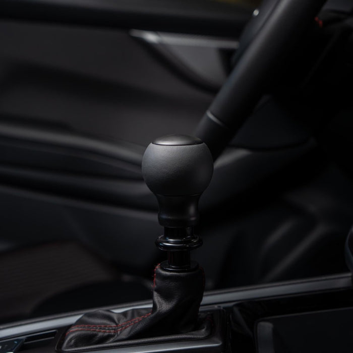 Billetworkz Fusion Automatic Shifter Fits Most Subaru CVT Models - Black / Blue / Red - BW-KNB-SUBAU-NO-MBLK-FUL-PD-WB-BLK - Subimods.com