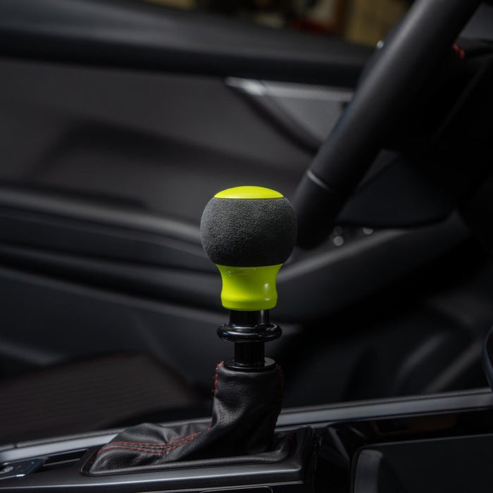 Billetworkz Fusion Automatic Shifter Fits Most Subaru CVT Models - Black / Blue / Red - BW-KNB-SUBAU-NO-NYEL-FUA-PD-WB-BLK - Subimods.com