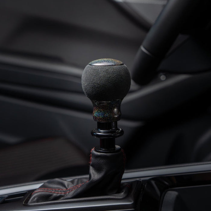 Billetworkz Fusion Automatic Shifter Fits Most Subaru CVT Models - Black / Blue / Red - BW-KNB-SUBAU-NO-RBSP-FUA-PD-WB-BLK - Subimods.com