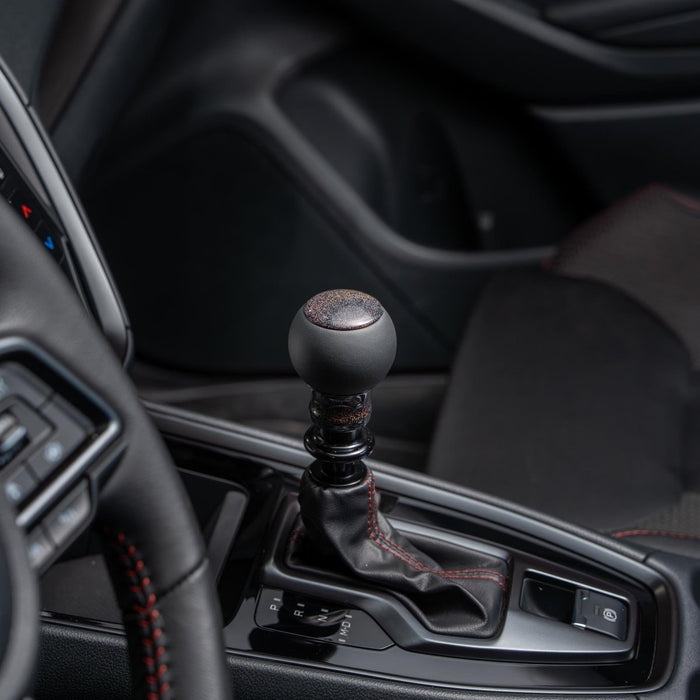 Billetworkz Fusion Automatic Shifter Fits Most Subaru CVT Models - Black / Blue / Red - BW-KNB-SUBAU-NO-RBSP-FUL-PD-WB-BLK - Subimods.com