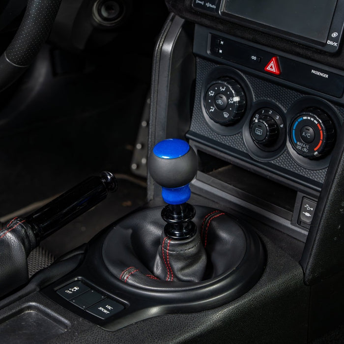 Billetworkz Fusion Weighted Shift Knob 13 - 21 Subaru BRZ / Scion FR - S / Toyota 86 (6 - Speed) - BW-KNB-BRZ1-NO-CBLU-FUL - Subimods.com