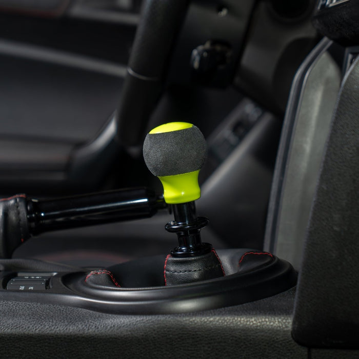 Billetworkz Fusion Weighted Shift Knob 13 - 21 Subaru BRZ / Scion FR - S / Toyota 86 (6 - Speed) - BW-KNB-BRZ1-NO-NYEL-FUA - Subimods.com