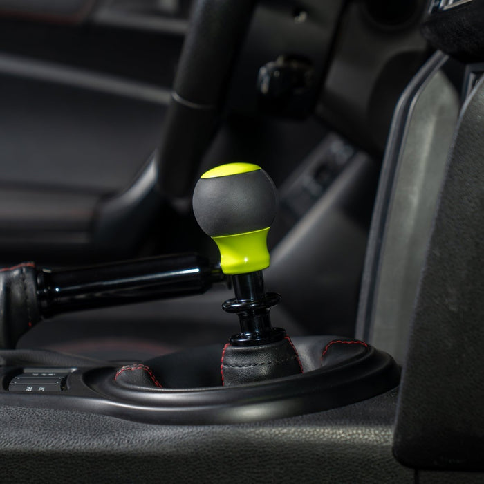 Billetworkz Fusion Weighted Shift Knob 13 - 21 Subaru BRZ / Scion FR - S / Toyota 86 (6 - Speed) - BW-KNB-BRZ1-NO-NYEL-FUL - Subimods.com